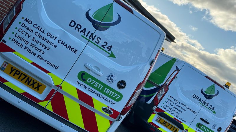 Emergency drain services Upper Hale Farnham with technician clearing a blocked drain